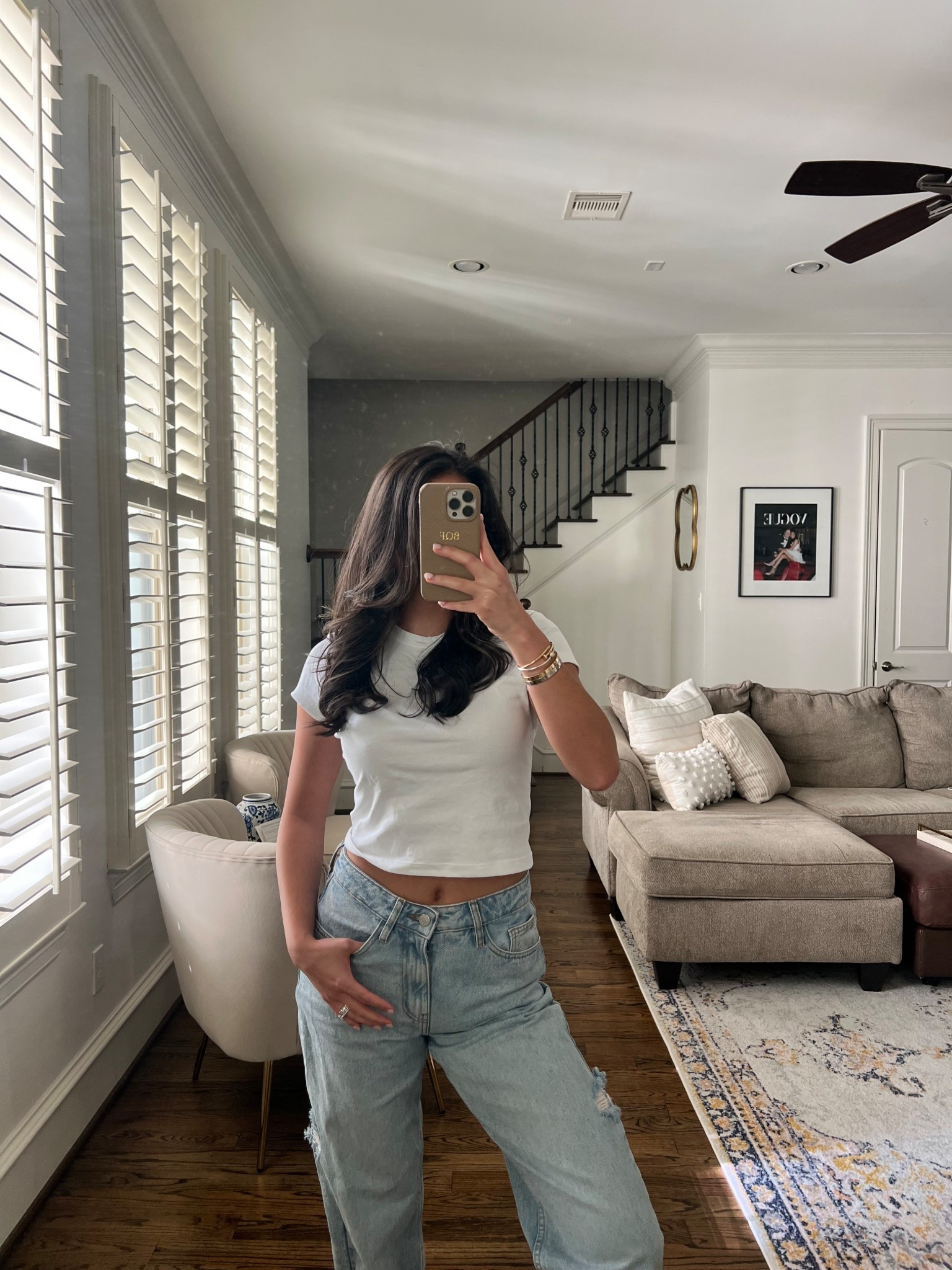 White tee , mini tee, baby tee, T-shirt , causal everyday outfit 

#LTKFindsUnder50 #LTKStyleTip