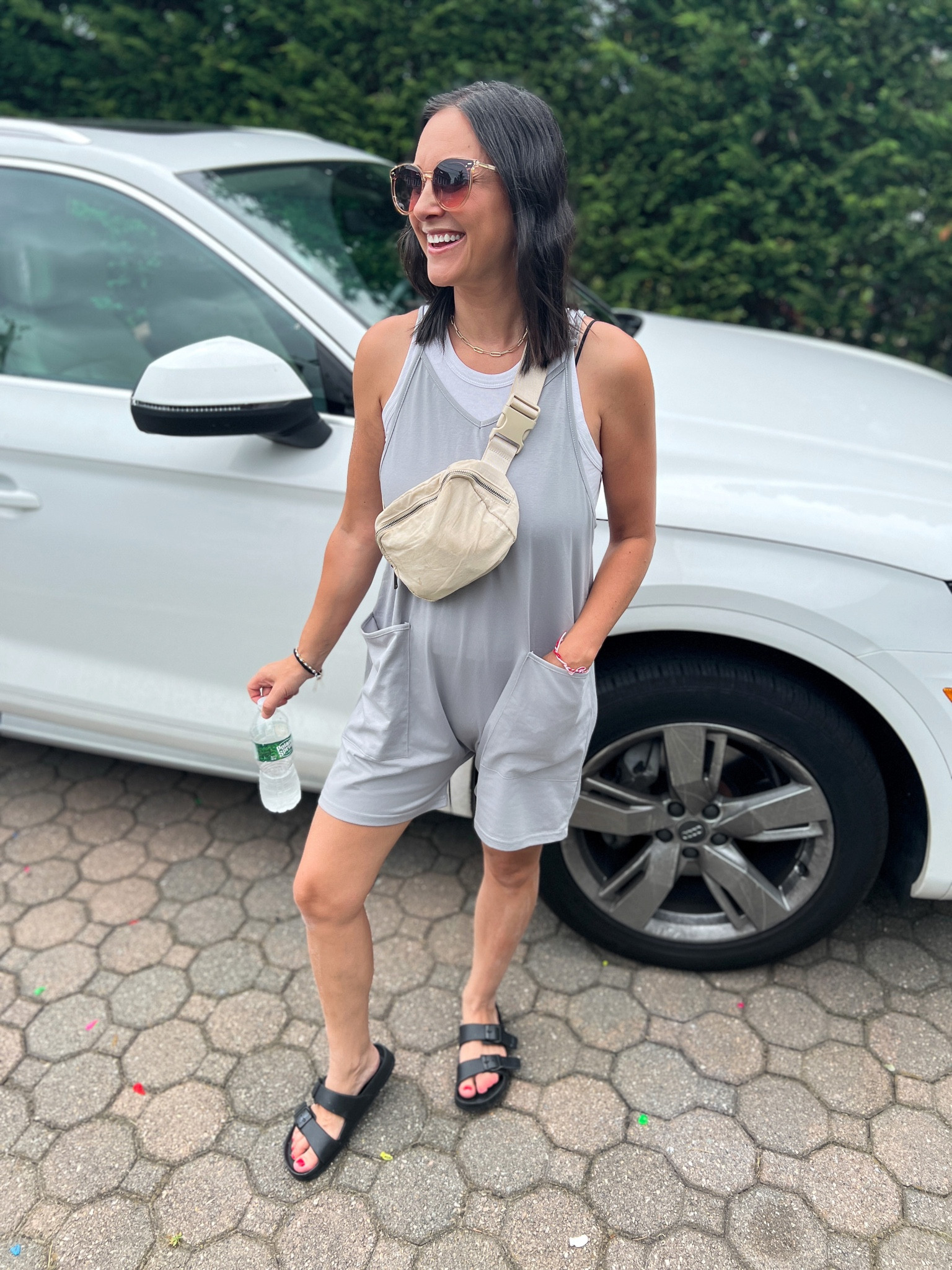 #romper #fplookforless #amazonfind 
Wearing a small in this romper I have now in 3 colors! 

#LTKunder50 #LTKsalealert #LTKFind