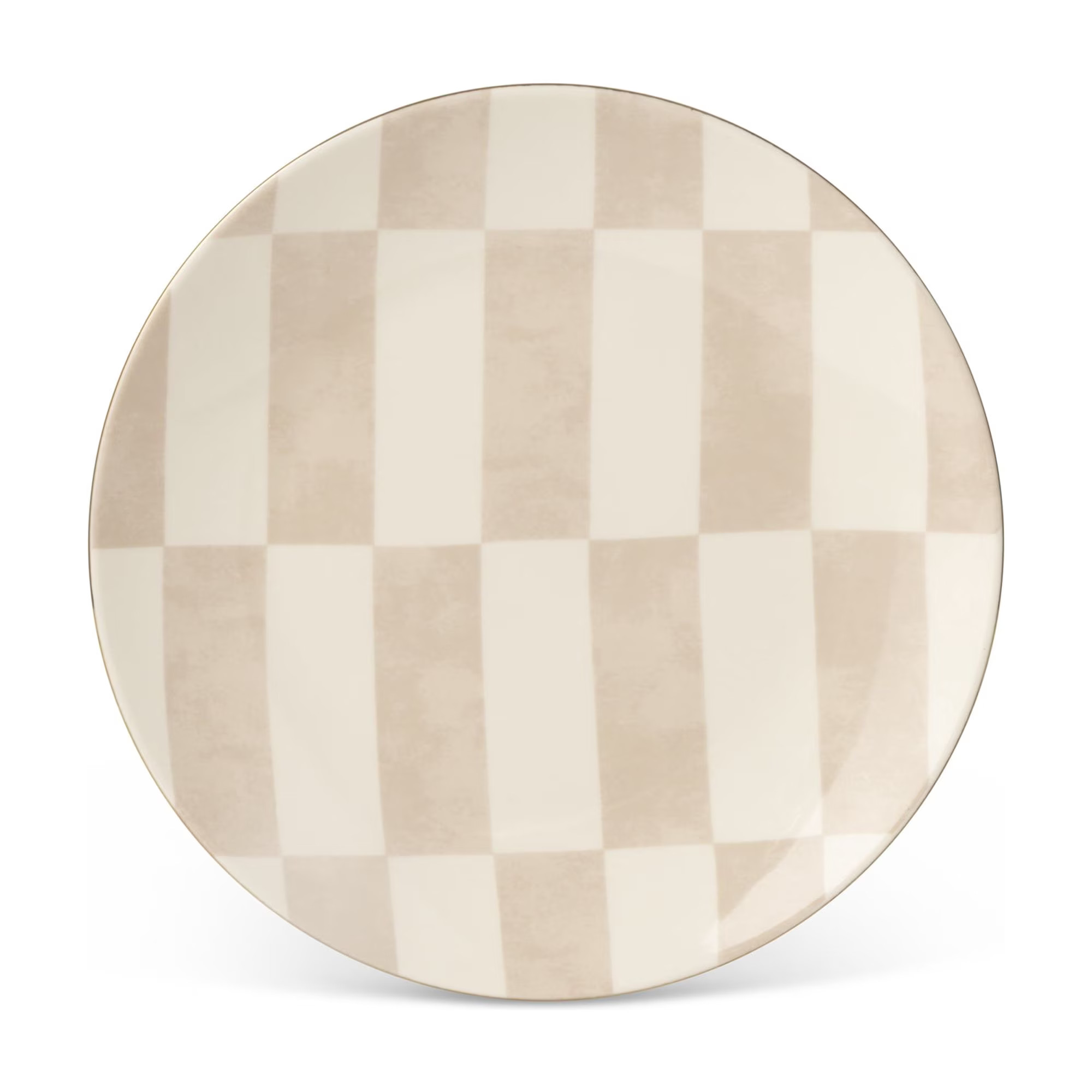 Thyme & Table Celine Ceramic Dinner Plate Tan | Walmart (US)