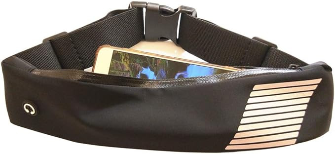AKJMMZ Waistband Running Belt, Soft Sweat Proof Fabric and Adjustable Elastic Strap for iPhone 6/... | Amazon (US)