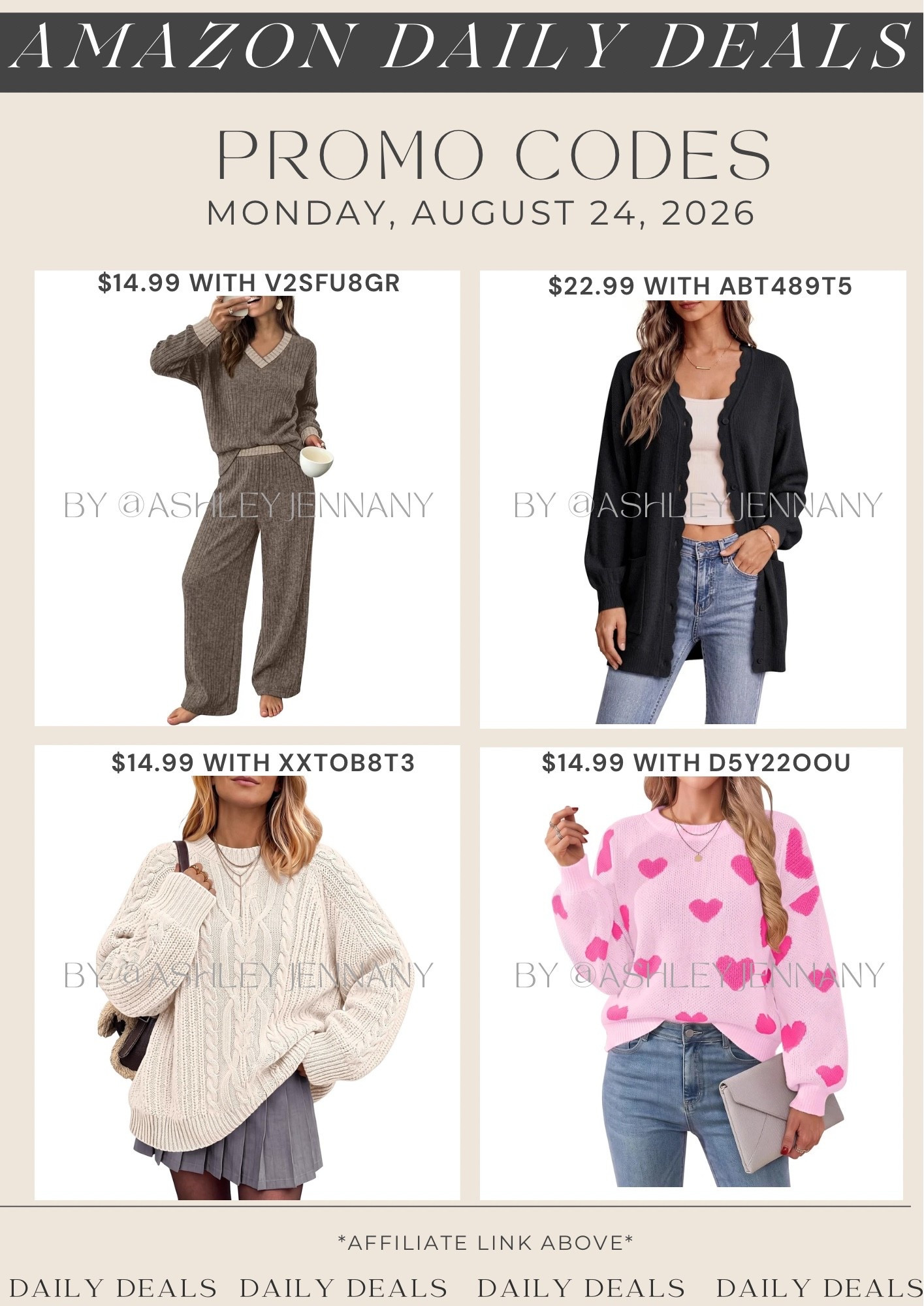 Amazon deals

#LTKMidsize #LTKSaleAlert #LTKSeasonal