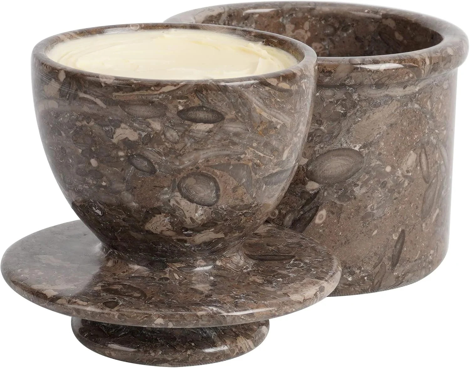 Radicaln Oceanic Marble Butter Keeper with Lid 4.25" – Handmade Butter Dish for Kitchen Counter... | Walmart (US)