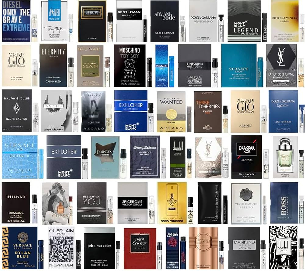 XPRESS ECOMMERCE Men's Cologne Top Designer Sample Vial Set x 10 Best Rated Cologne Most Popular | Amazon (US)