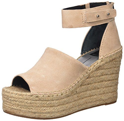 Dolce Vita Women's Straw Wedge Sandal | Amazon (US)