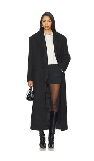 Nakedvice The Isla Coat in Black. Size S. Also in L, M, XL, XS. | Revolve Clothing (Global)