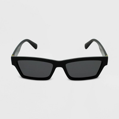 Women's Rectangle Sunglasses - Wild Fable™ Black | Target