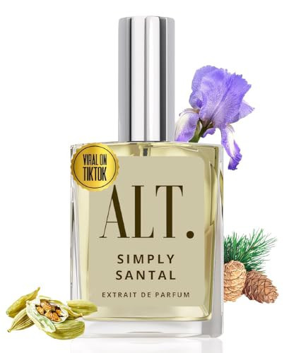ALT. FRAGRANCES Simply Santal - Inspired by Sant. 33 Perfume, Unisex Perfume, Extrait de Parfum, Long Lasting Fragrance, Sandalwood Leather Scent, 60ml | Amazon (US)