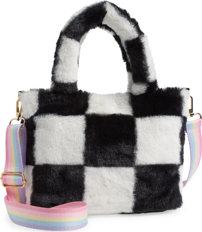 Ruby & Ry Kids' Faux Fur Tote Bag | Nordstrom | Nordstrom