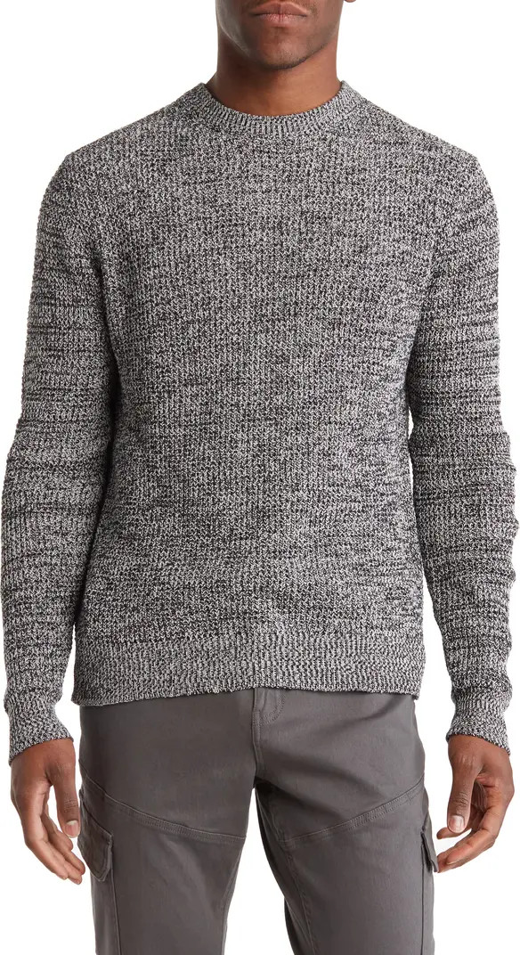 HEDGE Shaker Marled Crew Neck Sweater | Nordstromrack | Nordstrom Rack
