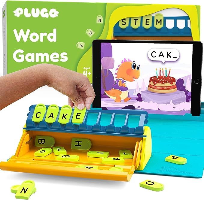 Plugo Letters by PlayShifu - Word Building with Phonics, Stories, Puzzles | 5-10 Years Educationa... | Amazon (US)