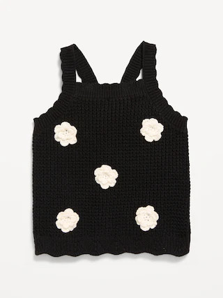 Applique Sweater-Knit Tank Top for Toddler Girls | Old Navy (CA)