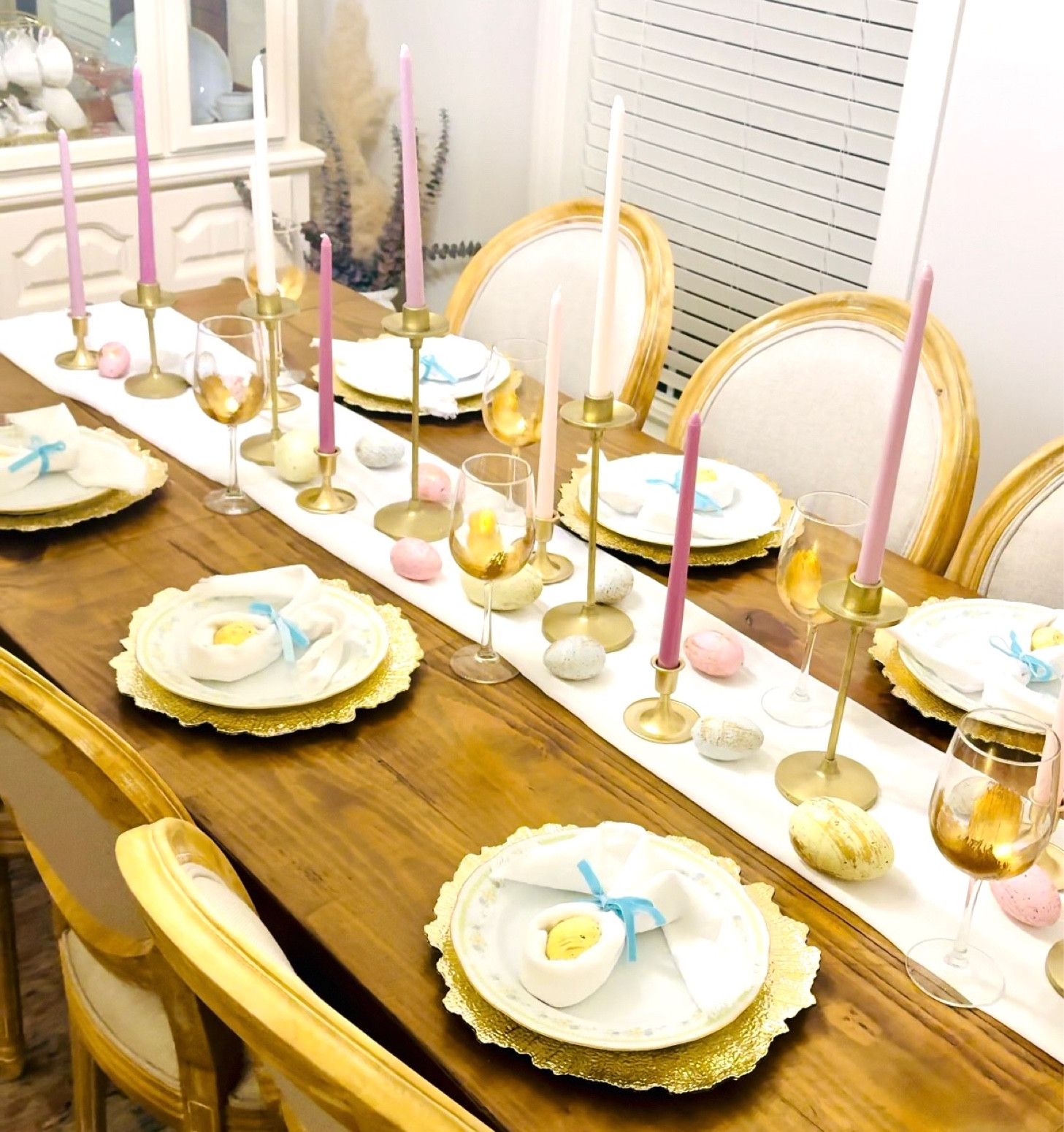 Easter and spring table setting. Spring decor 

#LTKhome #LTKSeasonal #LTKSpringSale