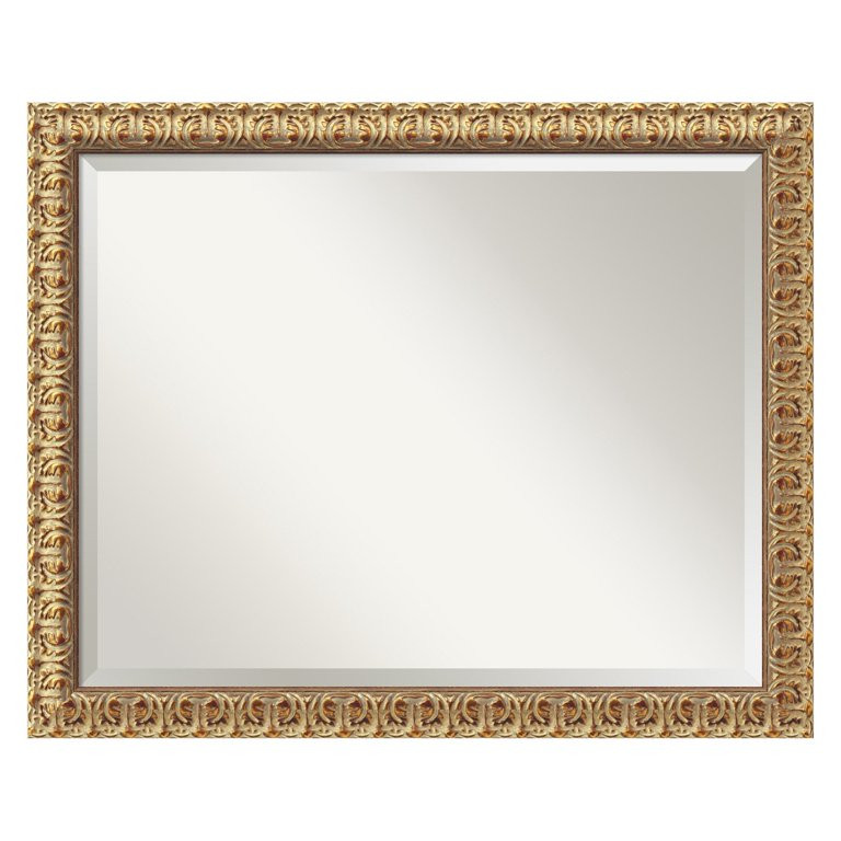 Florentine Gold Wall Mirror - 31.5W x 25.5H in. - Walmart.com | Walmart (US)