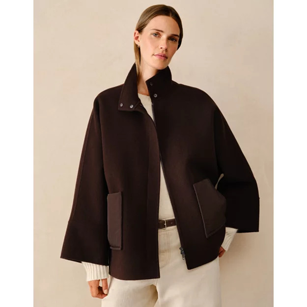 Funnel Collar Jacket | Coats & Jackets | The  White Company | The White Company UK & ROW