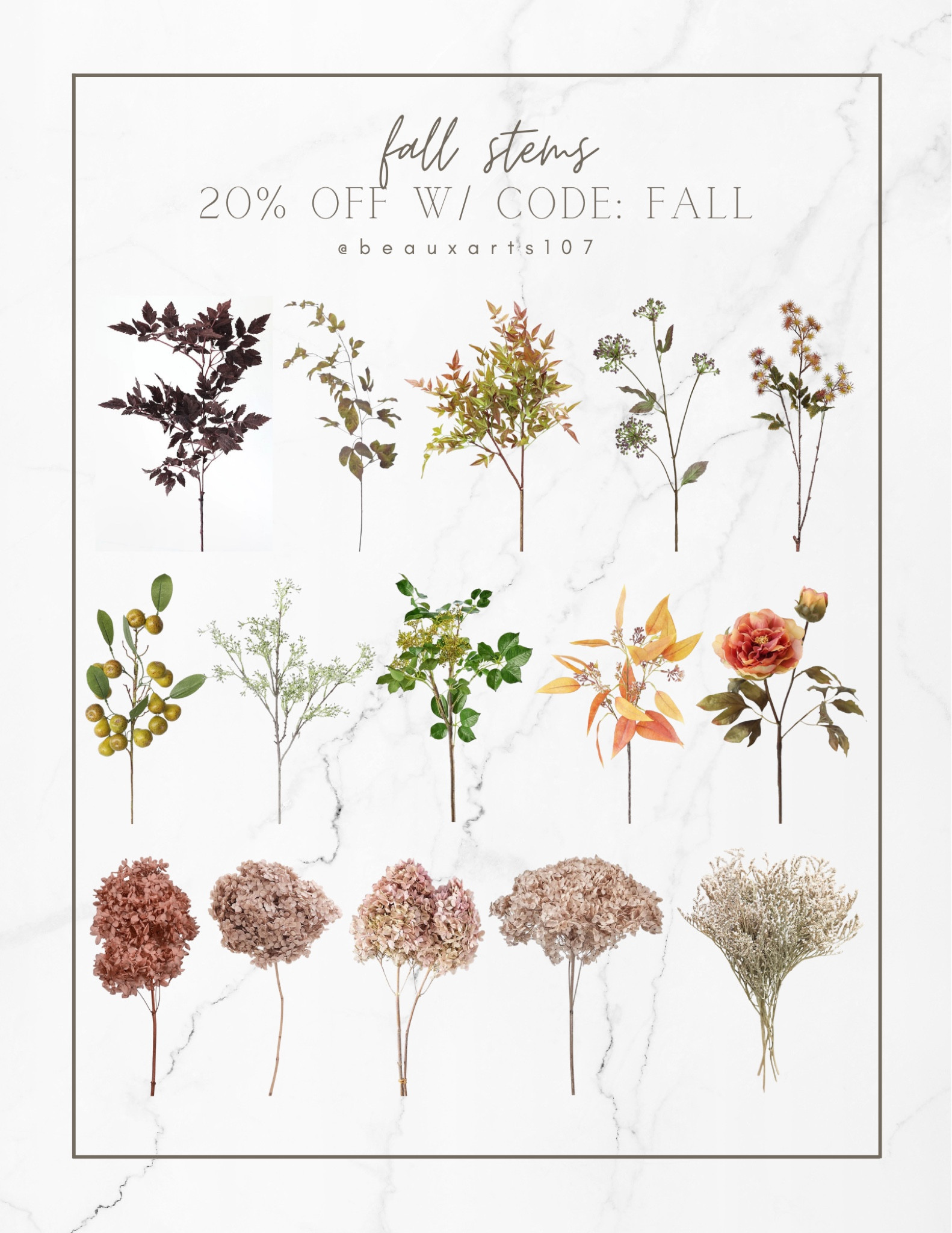 Last day to take 20% off fall stems! Use code FALL

#LTKsalealert #LTKFind #LTKhome