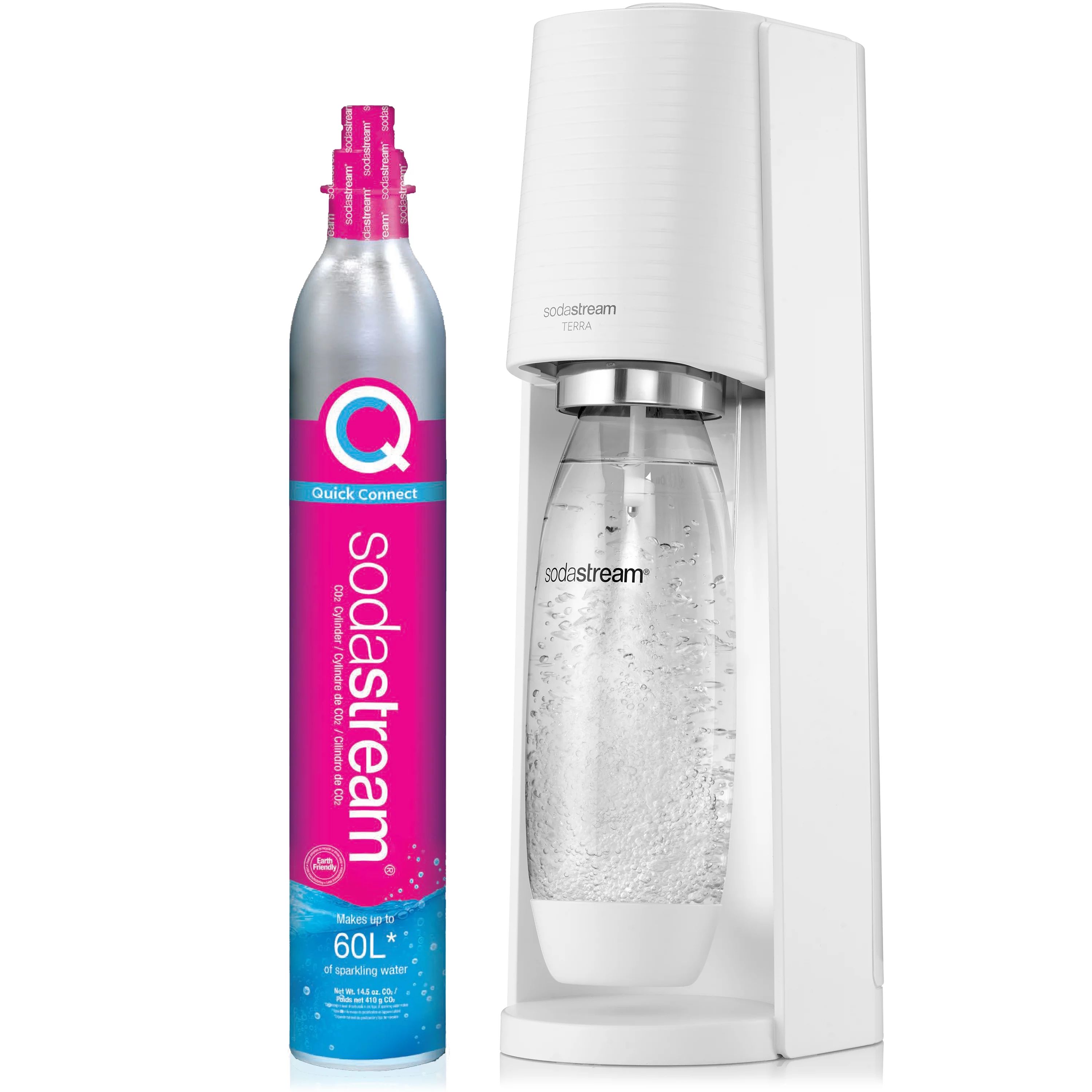 SodaStream Terra Sparkling Water Maker - White - Walmart.com | Walmart (US)