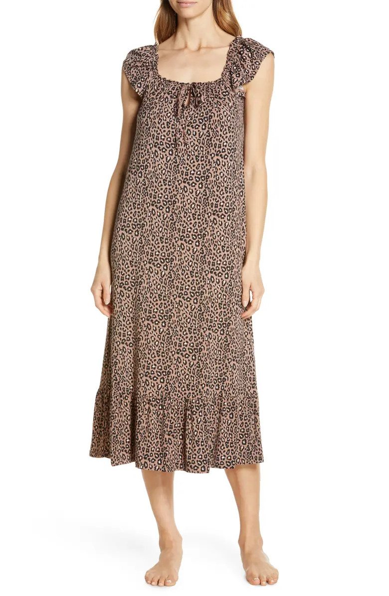 Moonlight Eco Ruffle NightgownNORDSTROM | Nordstrom