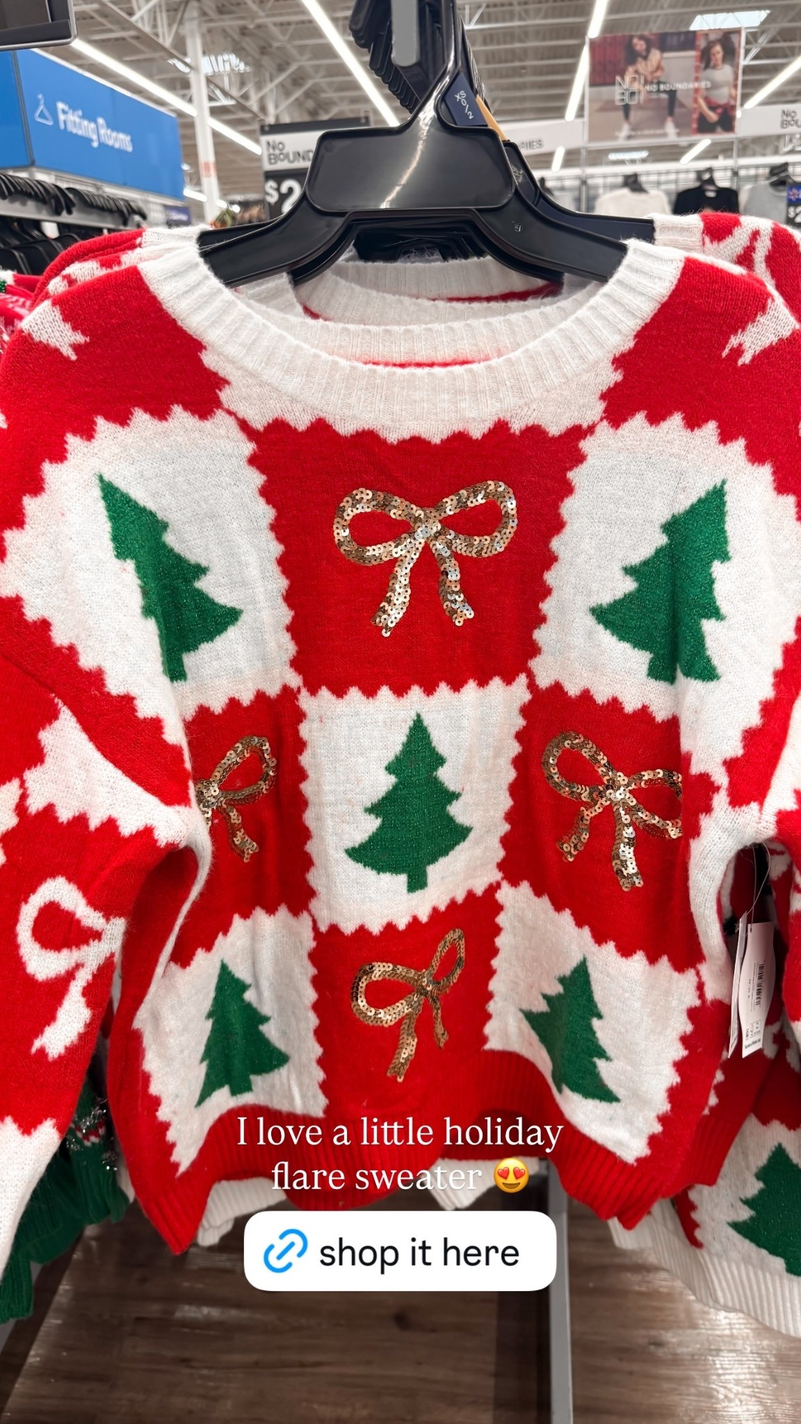 I love a little holiday flare sweater 😍