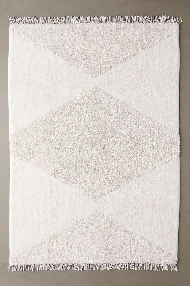 Looped Geo Tufted Rug | Urban Outfitters (US and RoW)