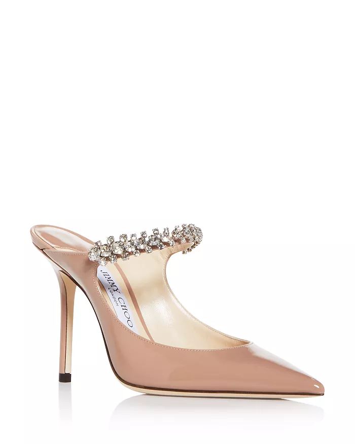 Women's Bing 100 Embellished High Heel Mules | Bloomingdale's (US)