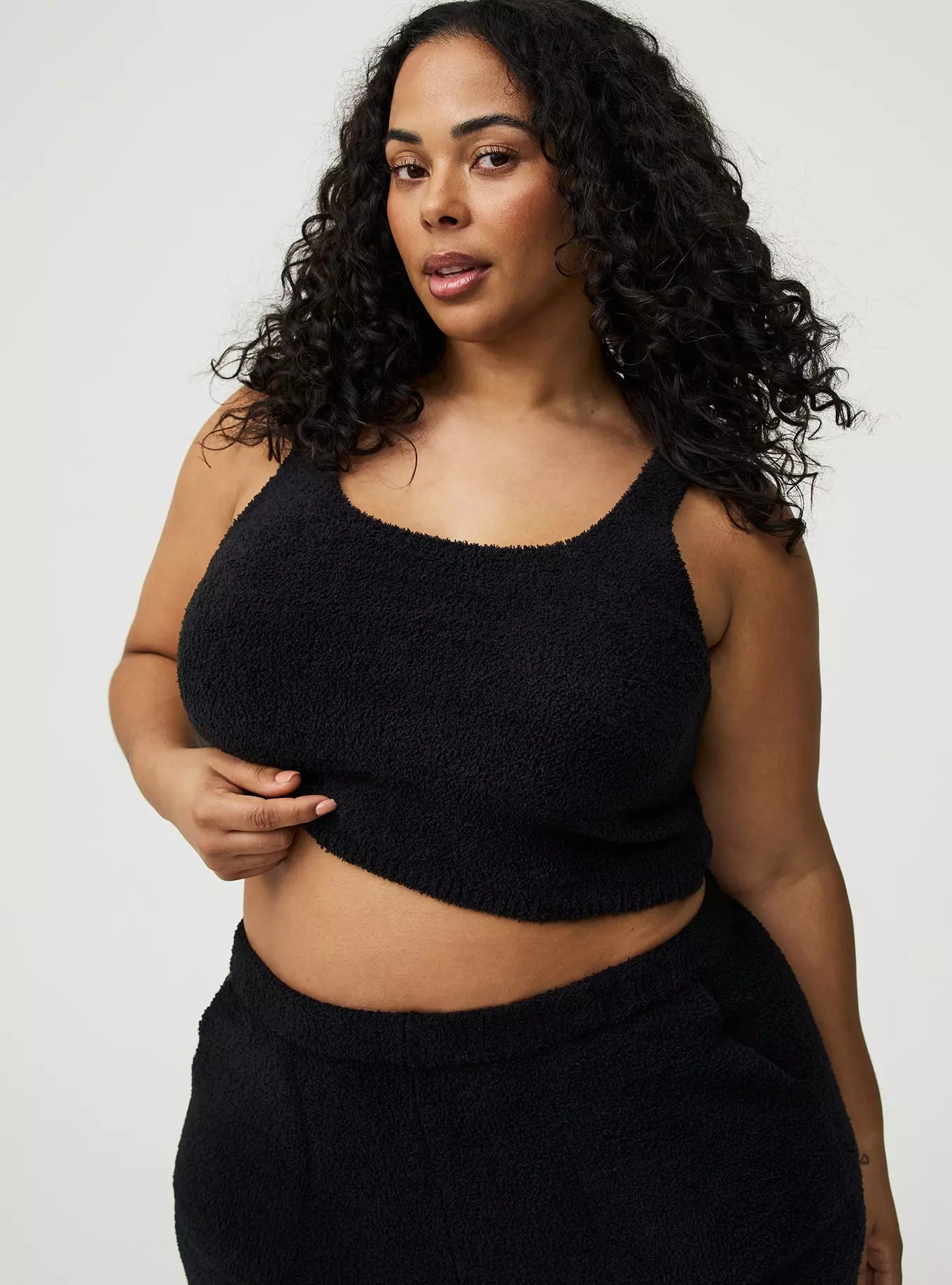 Teddy Lounge Crop Tank | Torrid (US & Canada)