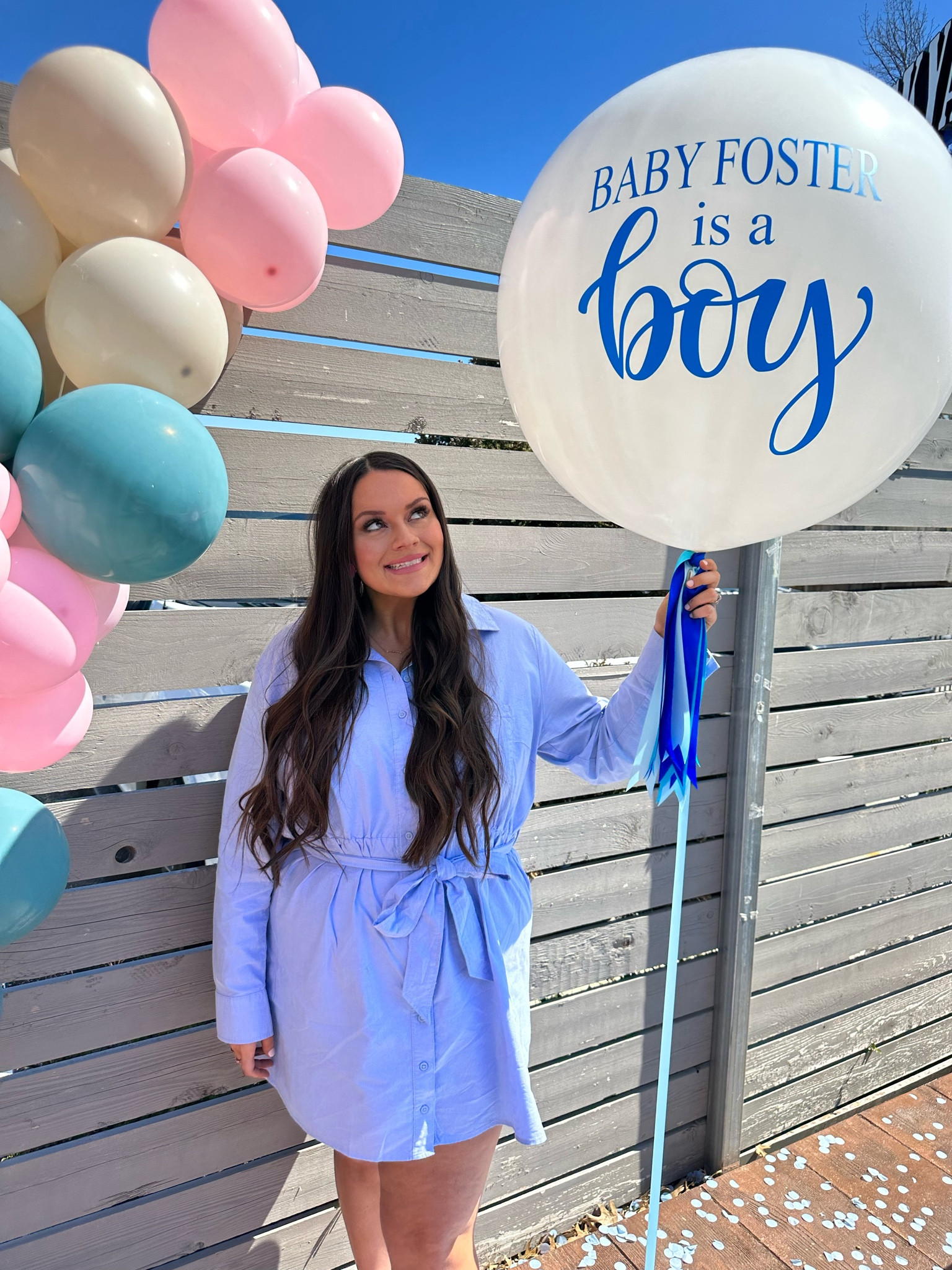 Plus size gender reveal dress

#LTKfit #LTKunder50 #LTKcurves