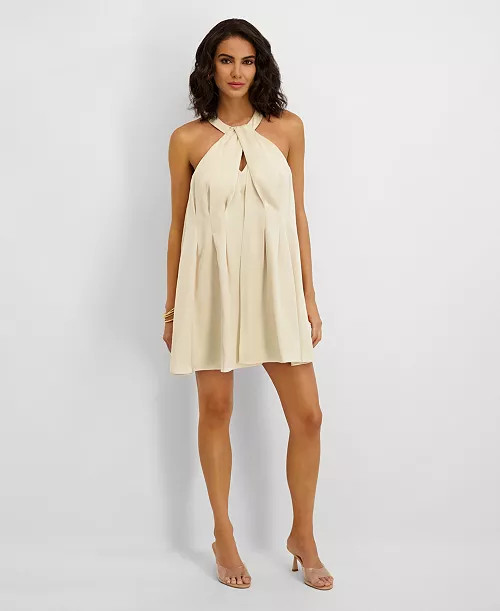 Women's Sleeveless Keyhole Dress | Macy's