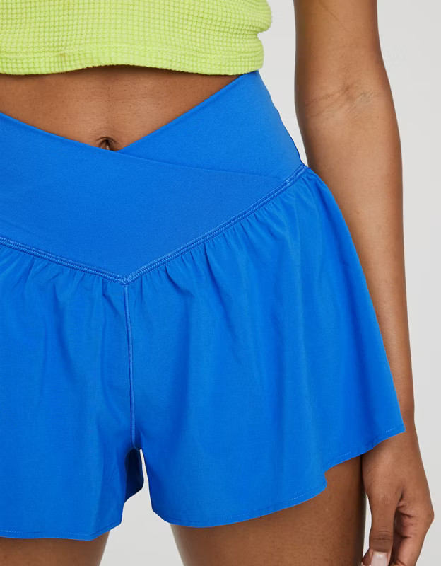 OFFLINE By Aerie Real Me Crossover Flowy Short | Aerie