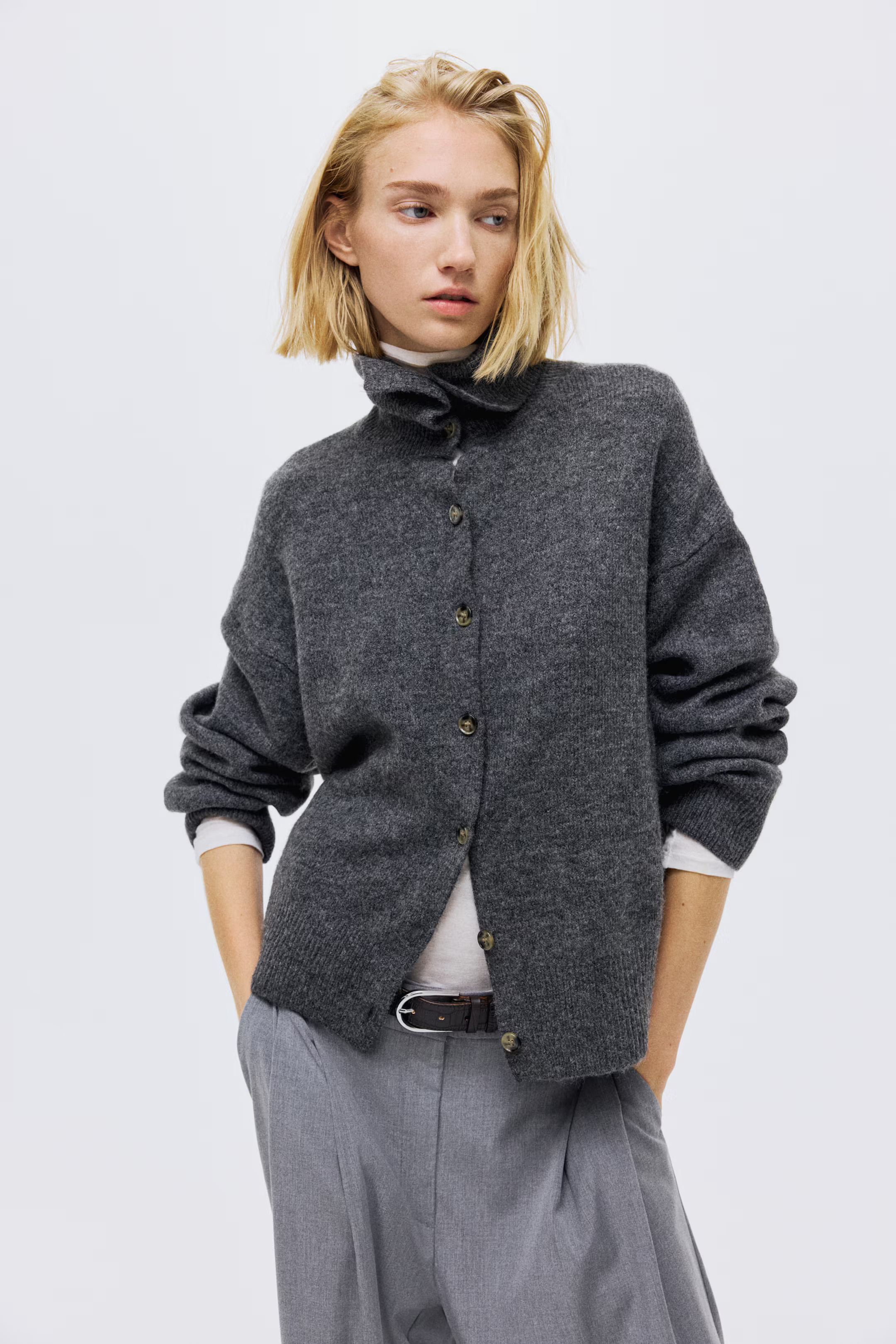 Cardigan with Collar | H&M (US + CA)