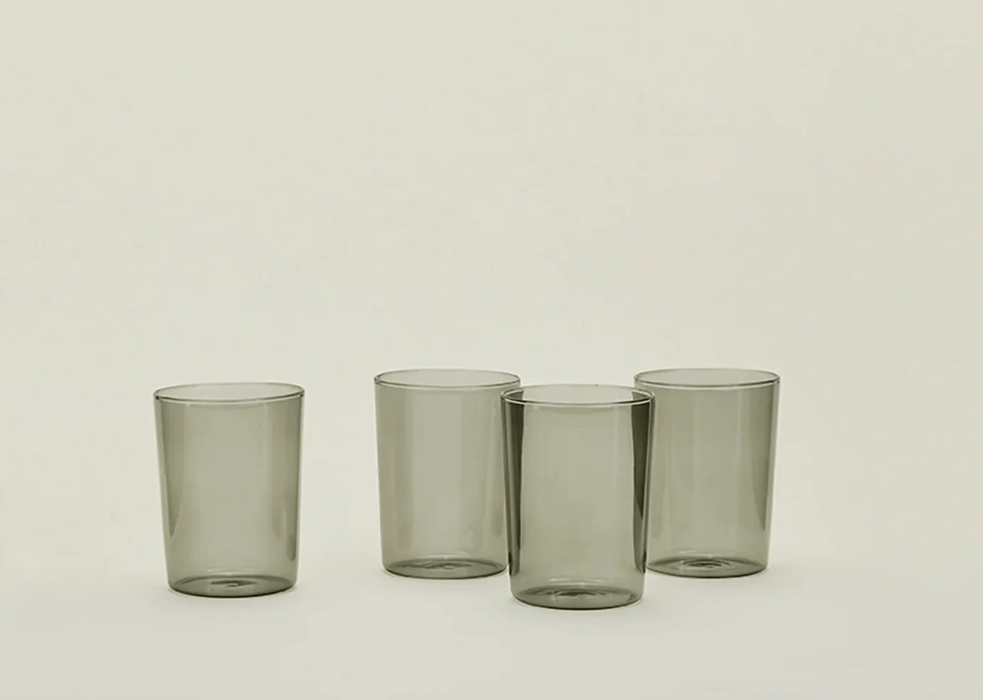 Open Box - Essential Glassware - Set of 4 - Large/Smoke | Shop Horne