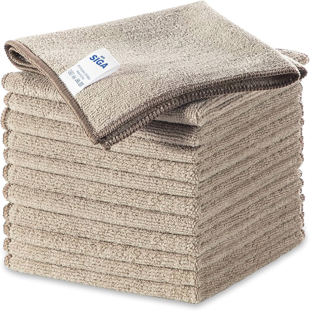 MR.SIGA Microfiber Cleaning Cloths, All-Purpose Surface Microfiber Towels, Streak Free Cleaning R... | Amazon (CA)