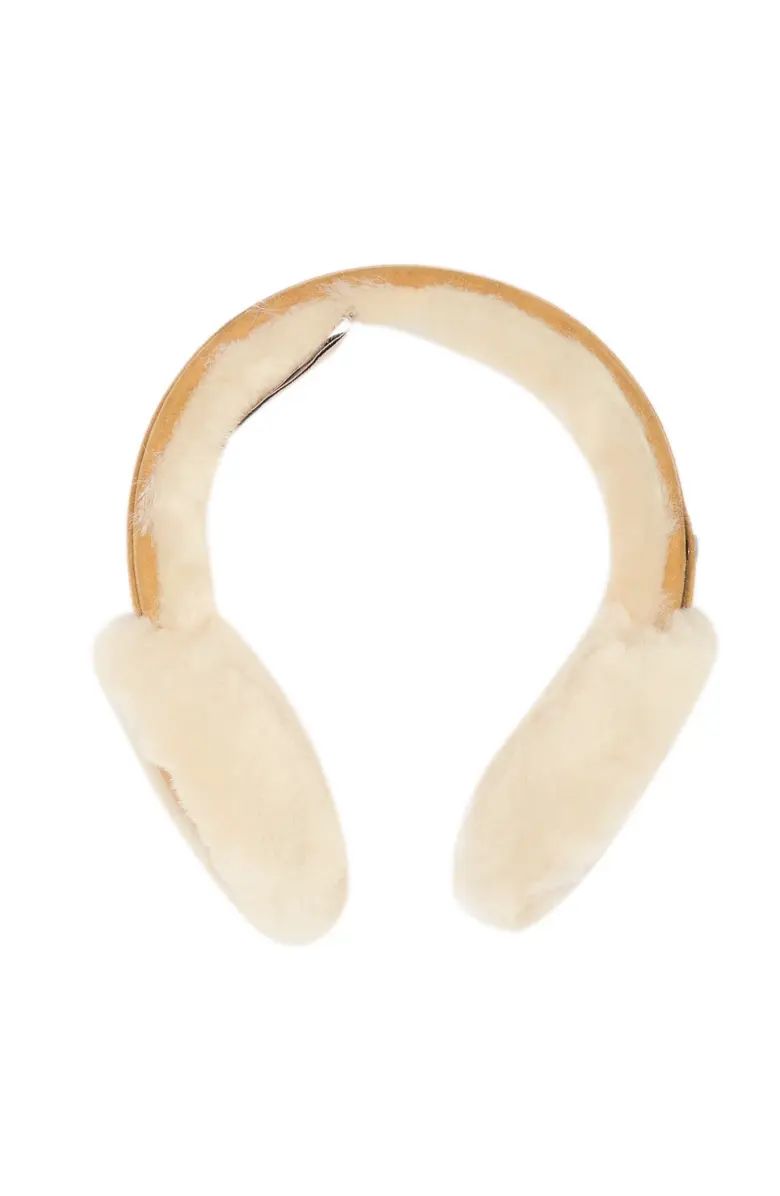UGG® UGG Genuine Dyed Shearling Single U Ear Muffs | Nordstromrack | Nordstrom Rack