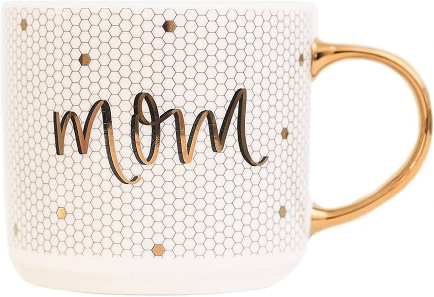 Sweet Water Decor Mom Coffee Mug | 17oz Mug with Gold Handle | Christmas Gifts for Mom, Gifts for Women | Amazon (US)