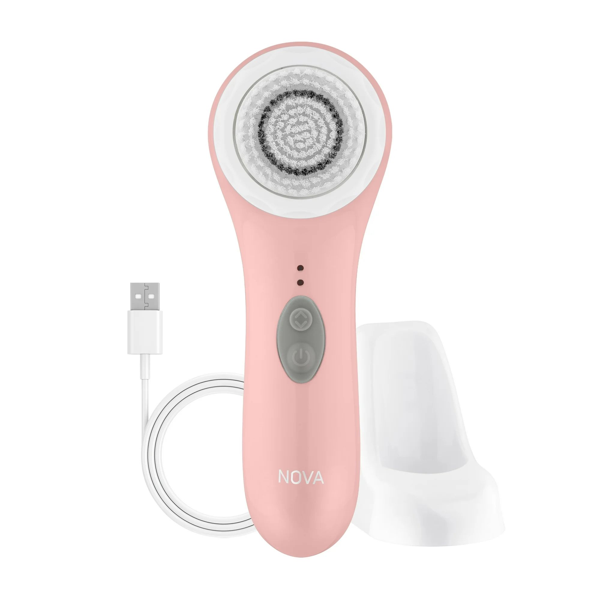 ($39 Value!) Spa Science NOVA Antimicrobial Electric Facial Cleansing Brush, Rechargeable | Walmart (US)