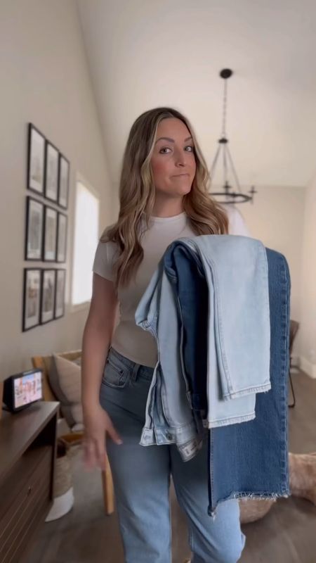 Abercrombie jeans - 3 styles and washes! My faves are the high rise skinny jeans.  (Not too skinny!) #abercrombie #abercrombiejeans 

#LTKstyletip #LTKfindsunder100