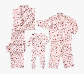 Holiday Bows Family Pajama Collection | Pottery Barn Kids