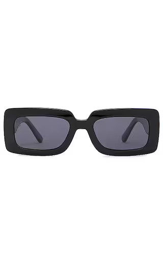 Bad Beach Sunglasses in Black & Grey Polarized | Revolve Clothing (Global)