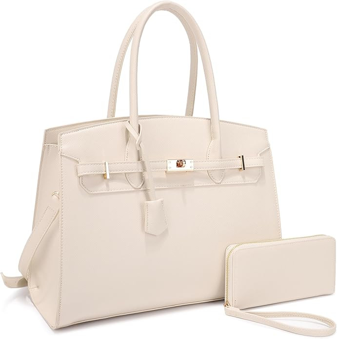 Top Handle Bag For Women, Vegan Leather Crossbody Designer Satchels, Adjustable Strap With Wallet... | Amazon (US)