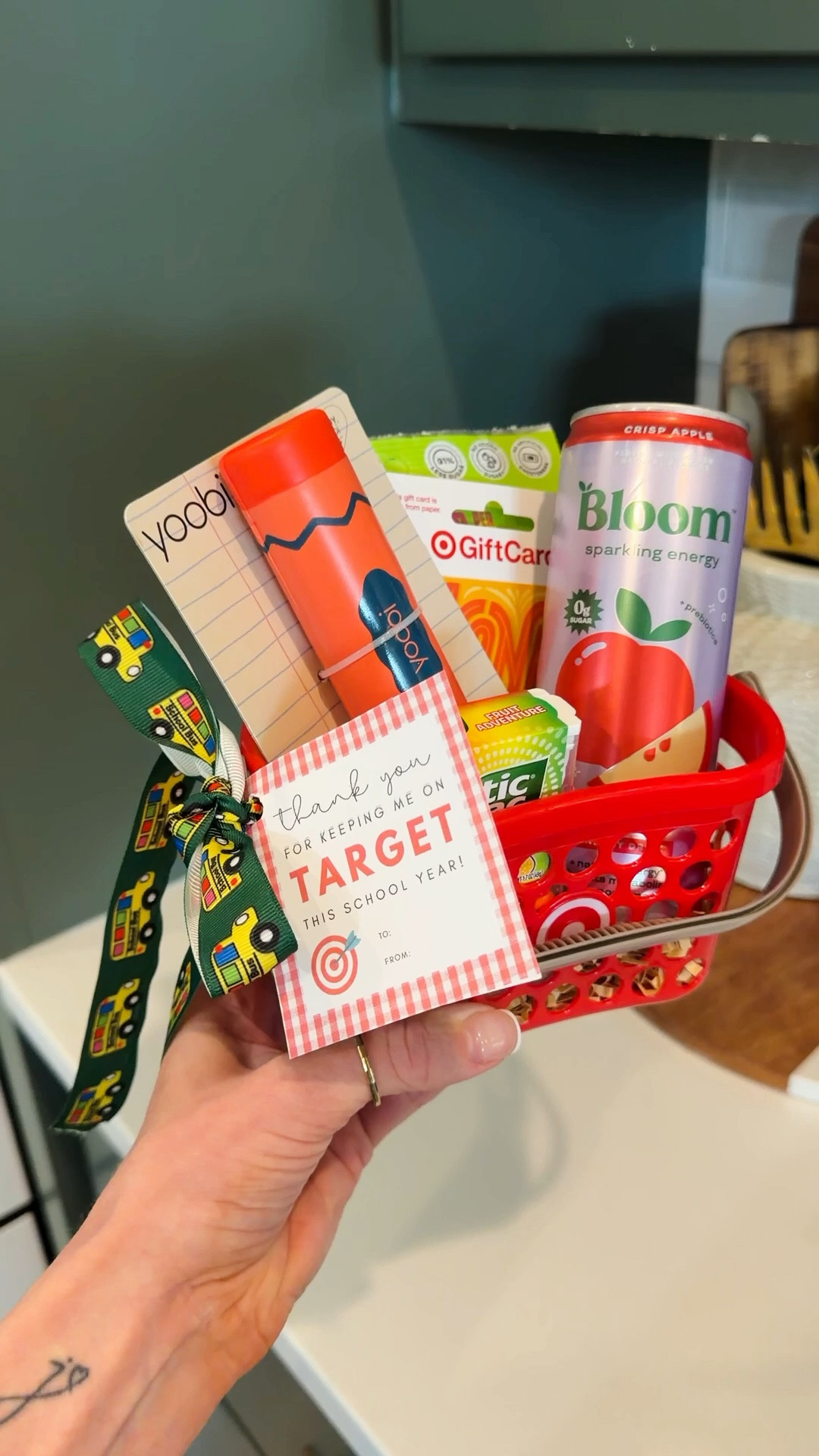 Target gift basket for Teacher appreciation week📚✏️