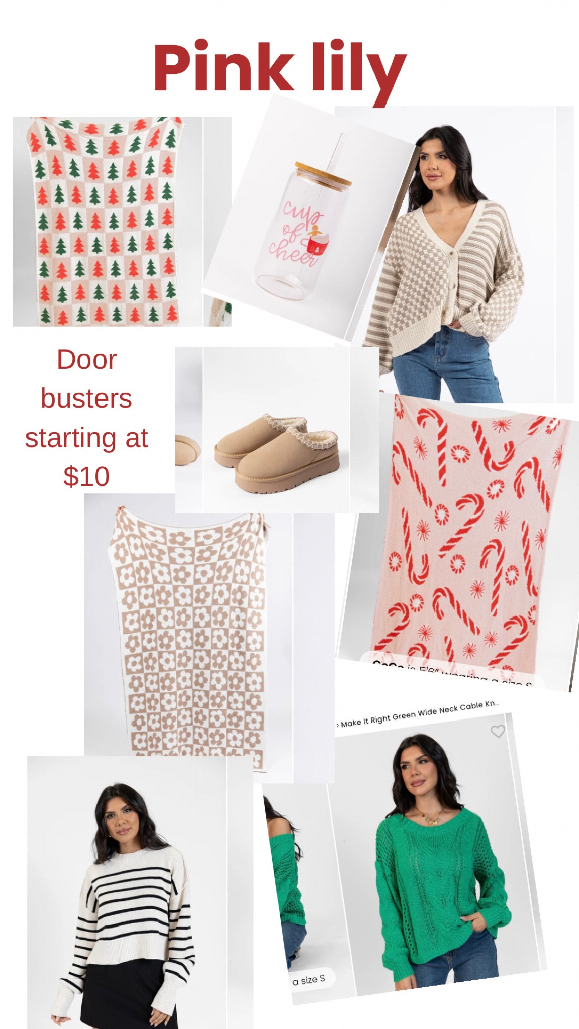 Pink lily door busters start today with items as low as $10! 

#LTKSaleAlert #LTKHoliday #LTKGiftGuide