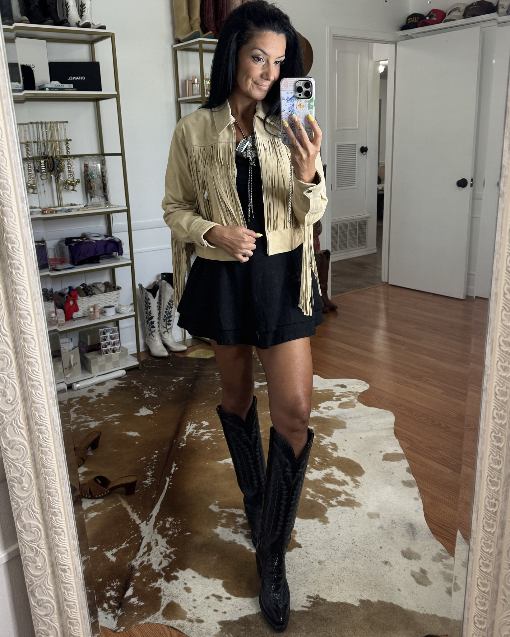Fringe jacket 

#LTKOver40