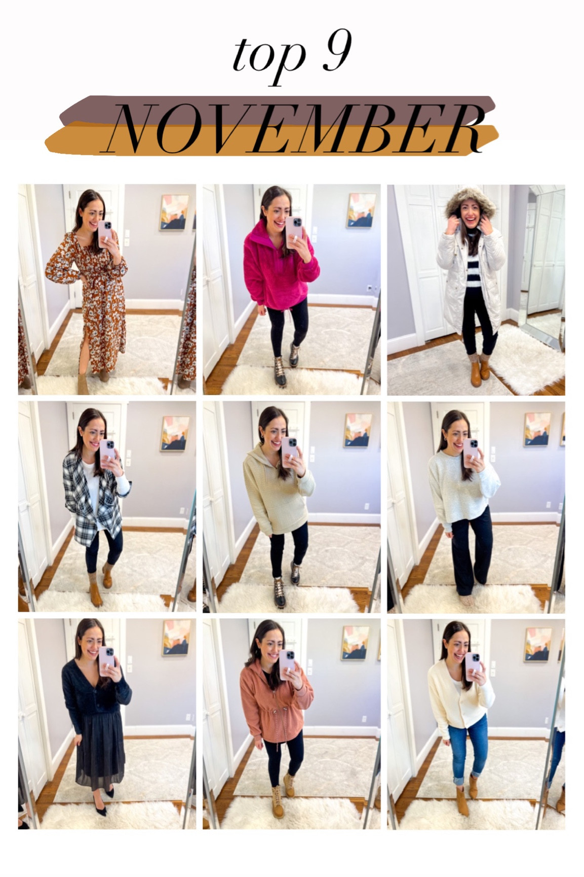 Top 9 best sellers of November 

#LTKunder50 #LTKSeasonal #LTKsalealert