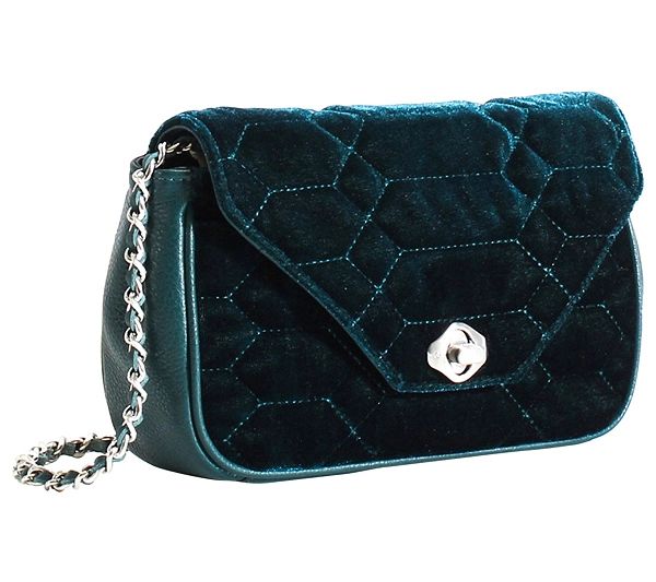 Aimee Kestenberg Velvet Crossbody Handbag - Cleopatra | QVC