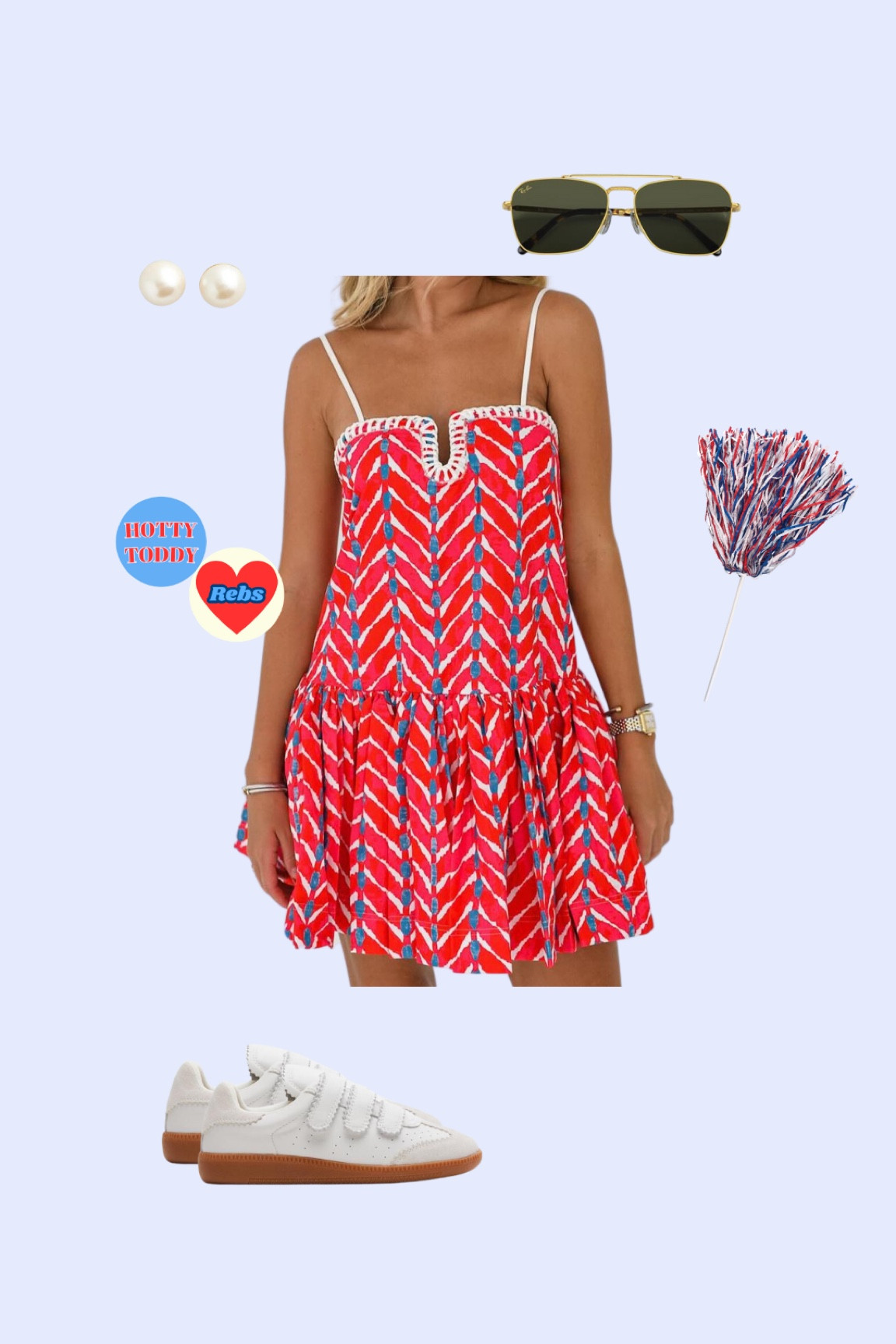 Ole Miss red & blue college football gameday outfit idea !!!

#LTKStyleTip #LTKSeasonal