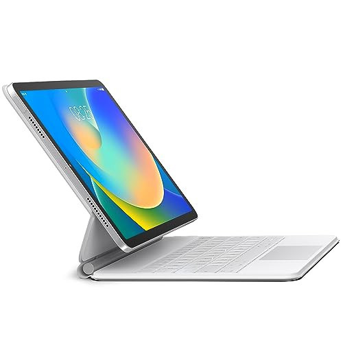 runelk Keyboard Case for iPad 10th Generation 2022 & 11th (A16, 2025) – Magic-Style Keyboard with Multi-Touch Trackpad – Floating Cantilever Stand – Magnetic Case for iPad 10.9 inch 10th / 11th Gen. | Amazon (US)