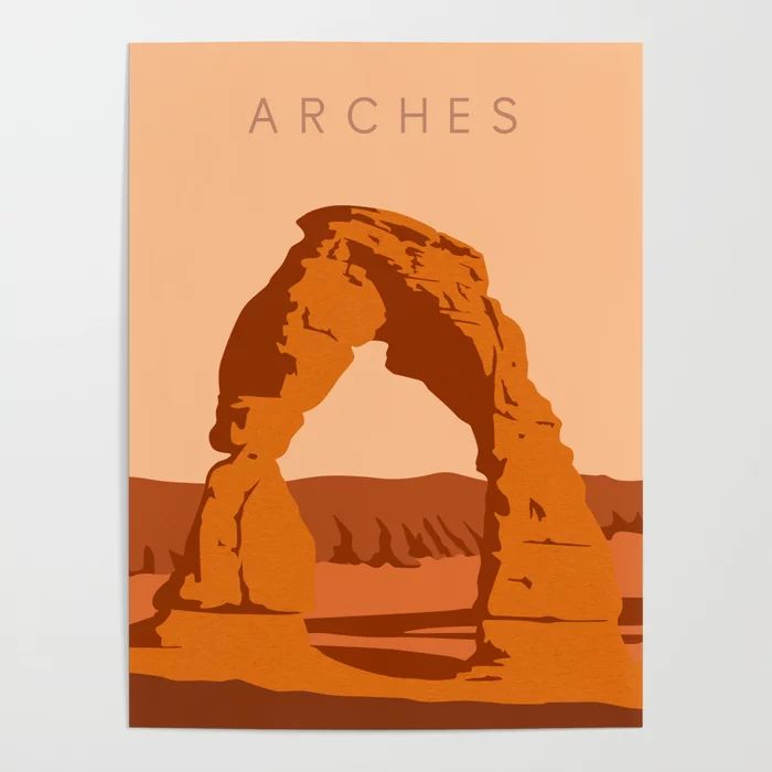 Arches Poster | Society6