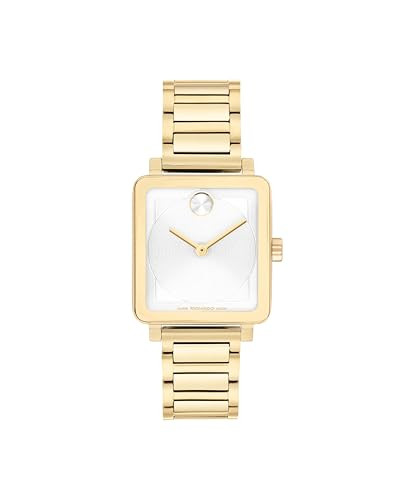 Movado Bold Evolution 2.0 Women's Luxury Tank Watch, Swiss Quartz Movement - Stainless Steel - Wa... | Amazon (US)