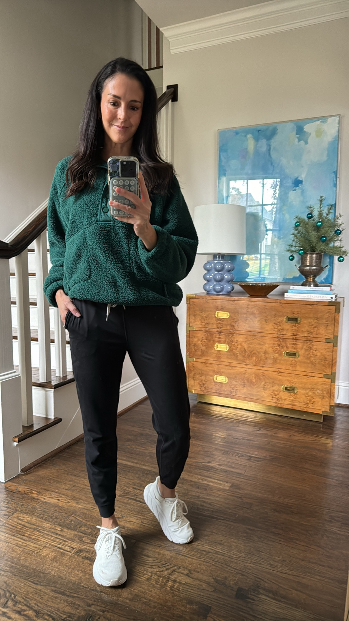 I’ve been living in athleisure wear the past couple of weeks. The joggers are a longtime favorite (I like the long length), and my fleece is so good that even my teen daughters approve.

#LTKActive #LTKFitness #LTKFindsUnder50