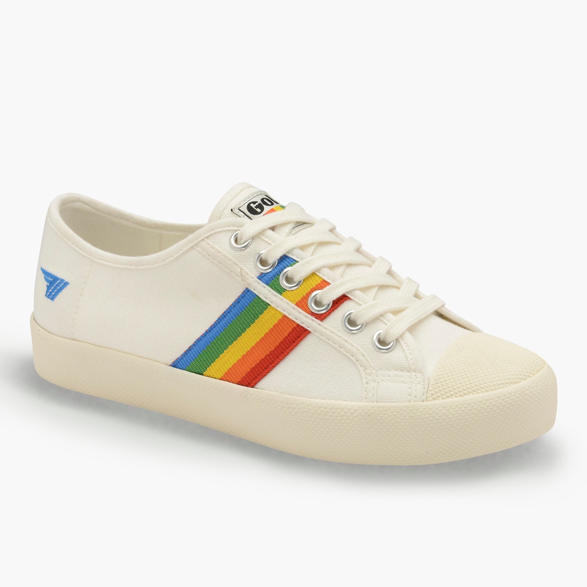 Gola Classics® Coaster rainbow-striped sneakers | J. Crew US