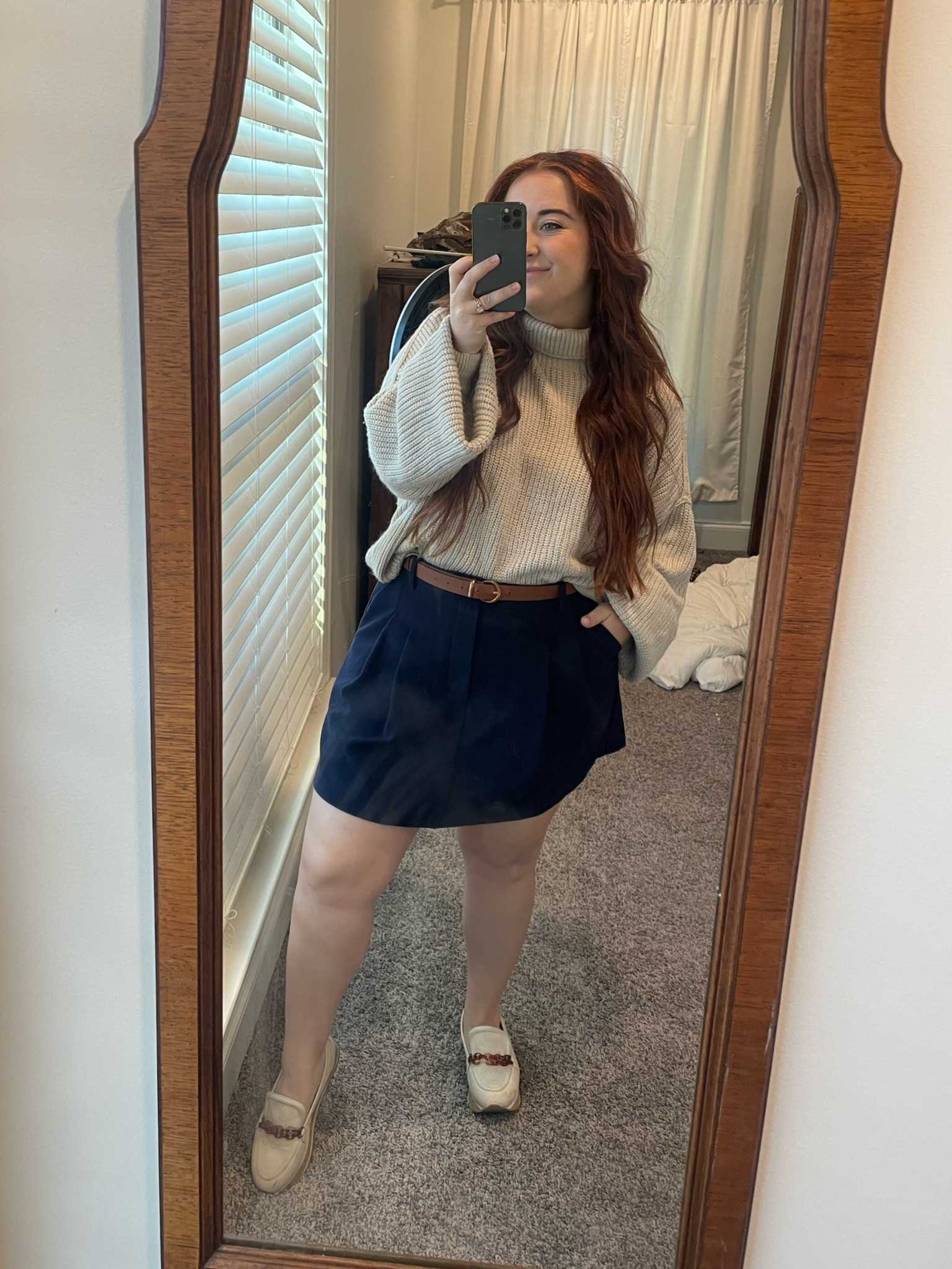 I’m wearing a size 12 in the skirt! 

#LTKStyleTip #LTKMidsize #LTKWorkwear